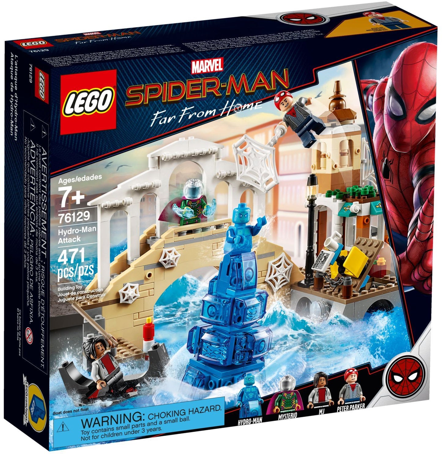 LEGO® Marvel 76129 Hydro-Man Attack - Box