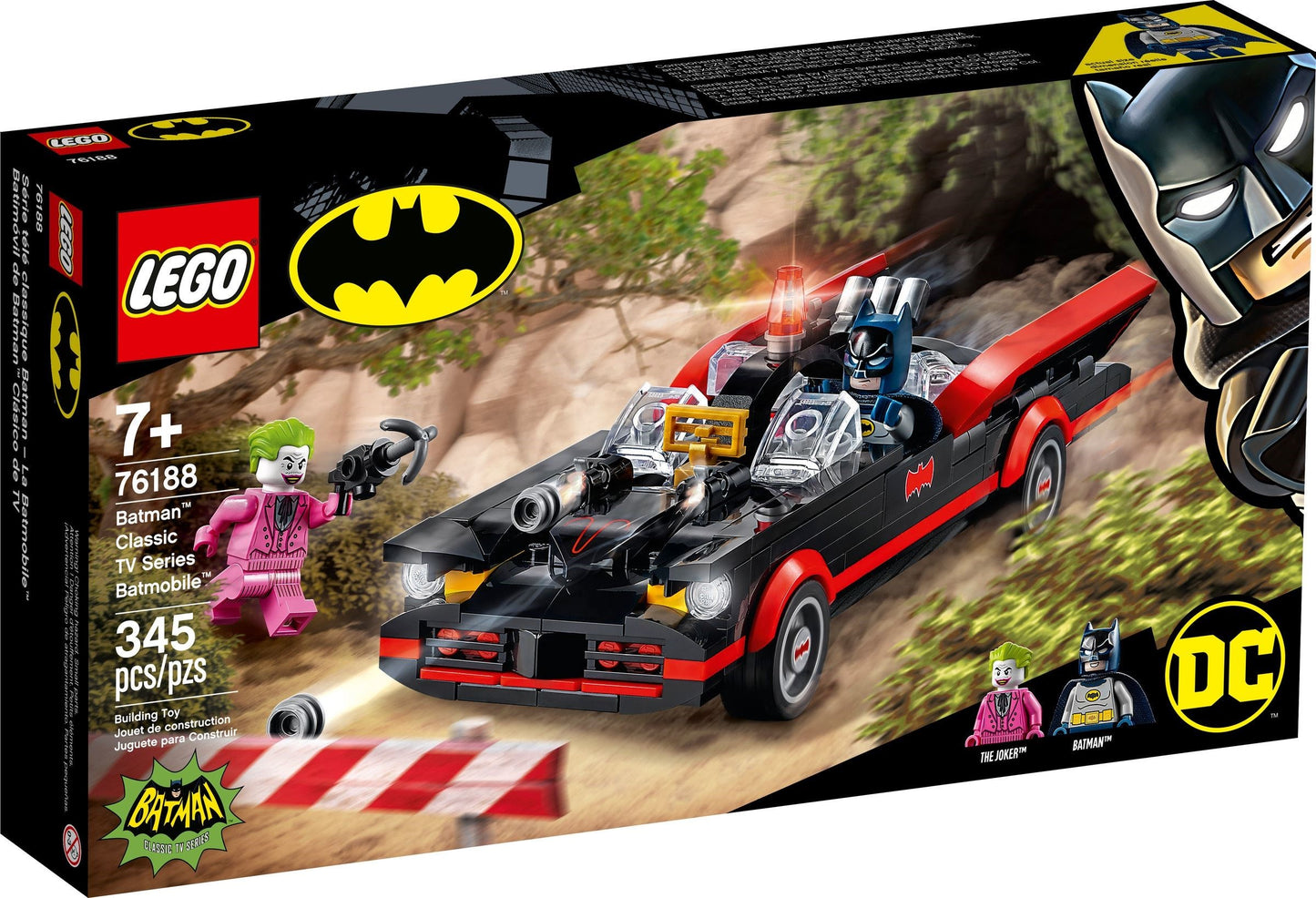 LEGO® DC 76188 Batmobile aus dem TV-Klassiker „Batman“ - Box