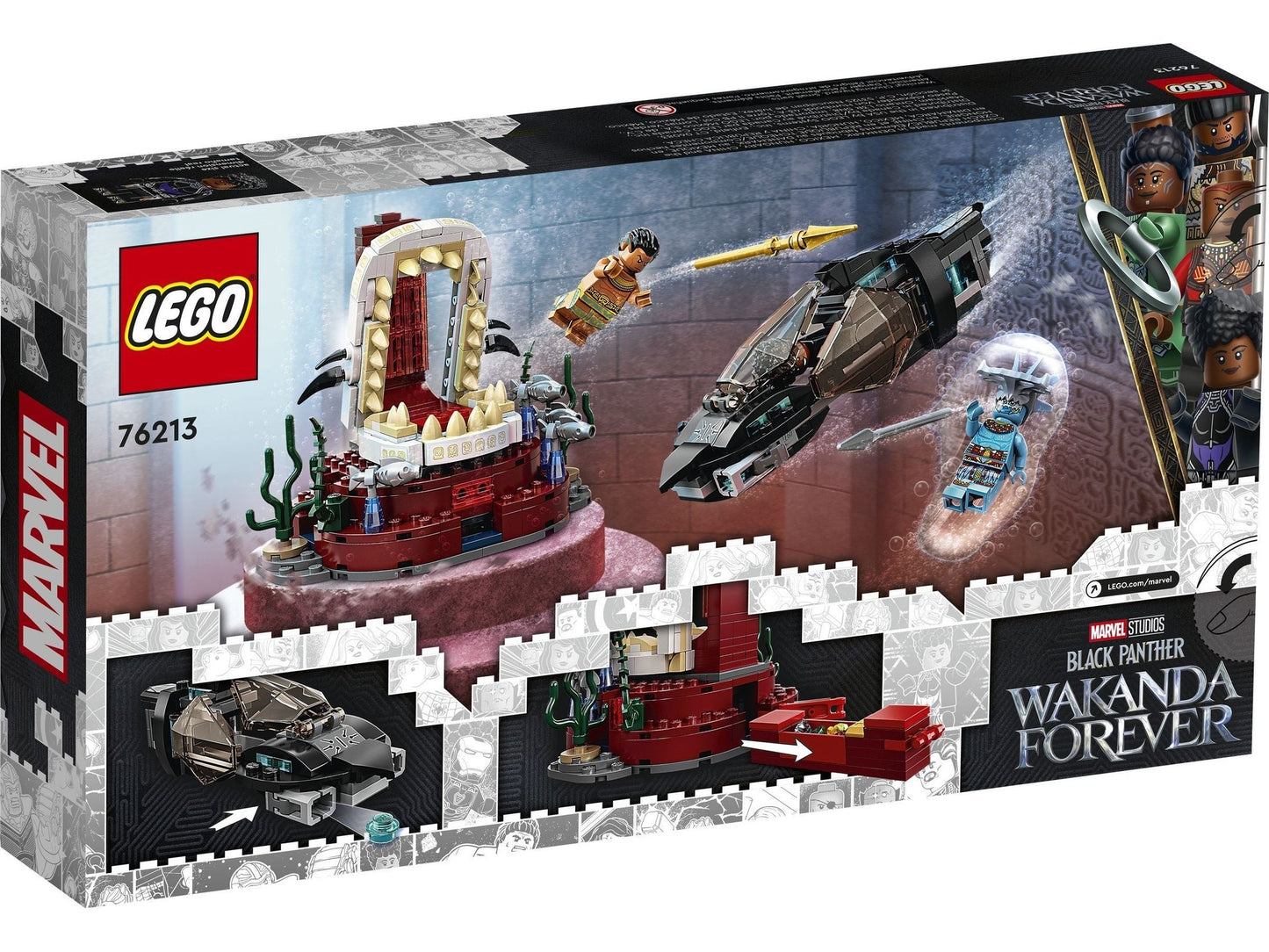 LEGO® Marvel 76213 König Namors Thronsaal