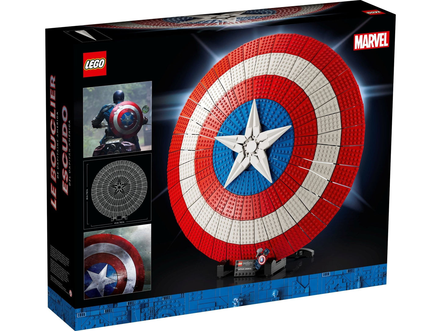 LEGO® Marvel 76262 Captain Americas Schild