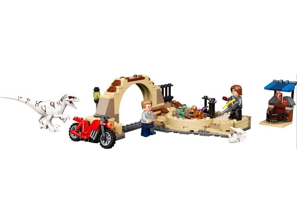 LEGO® Jurassic World™ 76945 Atrociraptor: Motorradverfolgungsjagd