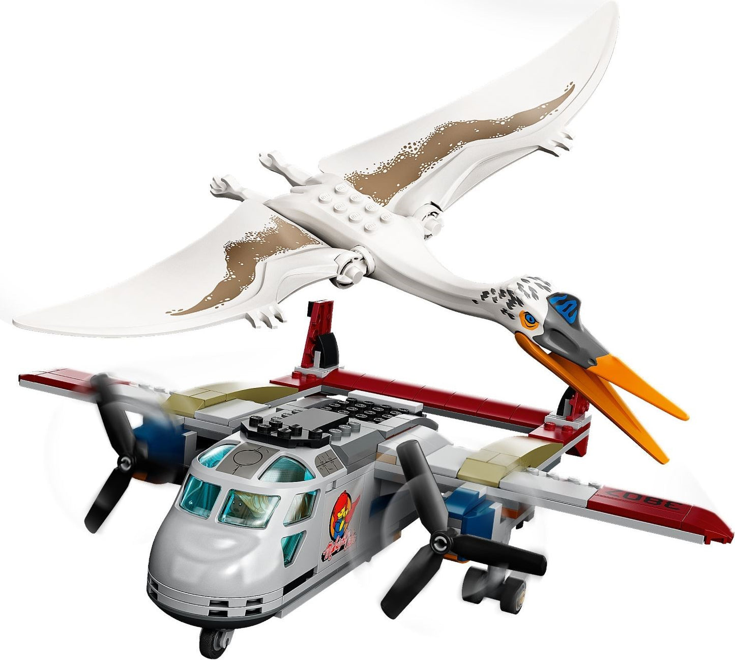 LEGO® Jurassic World™ 76947 Quetzalcoatlus: Flugzeug-Überfall