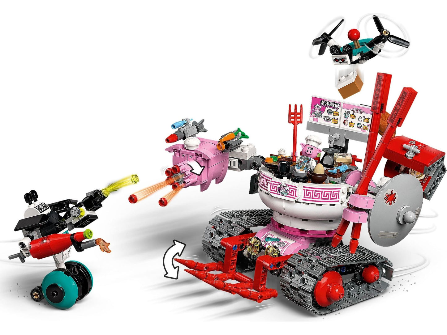 LEGO® Monkie Kid™ 80026 Pigsys Nudelwagen