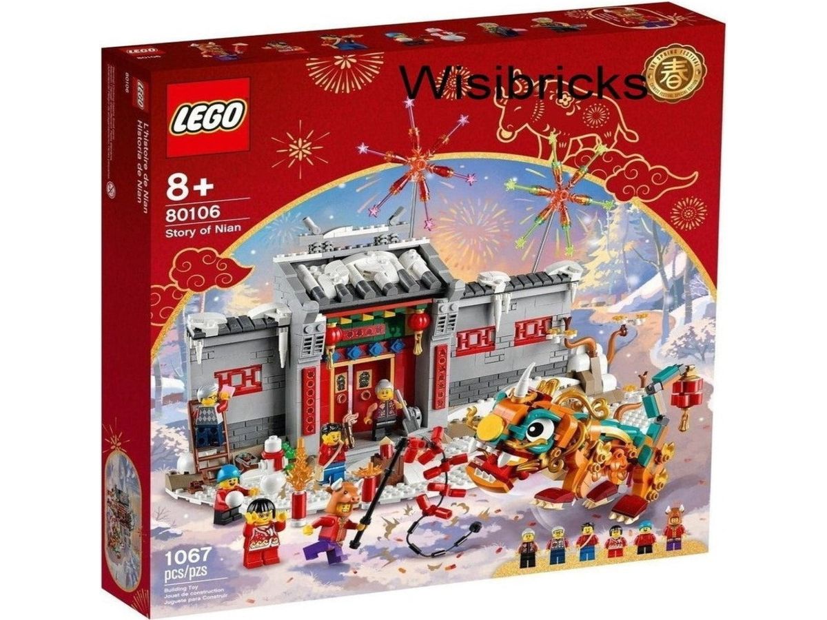 LEGO® 80106 Nian-Monster Minifigur