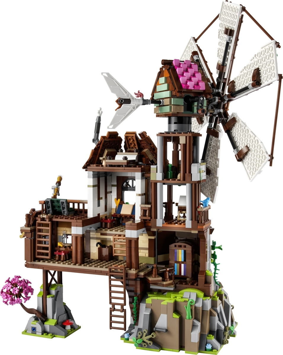 LEGO® BrickLink Designer Program 910003 Bergwindmühle