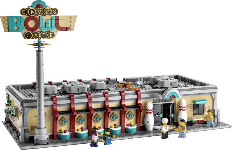 LEGO® BrickLink Designer Program 910013 Retro-Bowlingbahn