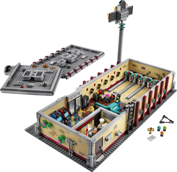 LEGO® BrickLink Designer Program 910013 Retro-Bowlingbahn