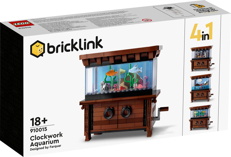 LEGO® BrickLink Designer Program 910015 Uhrwerk Aquarium - Box