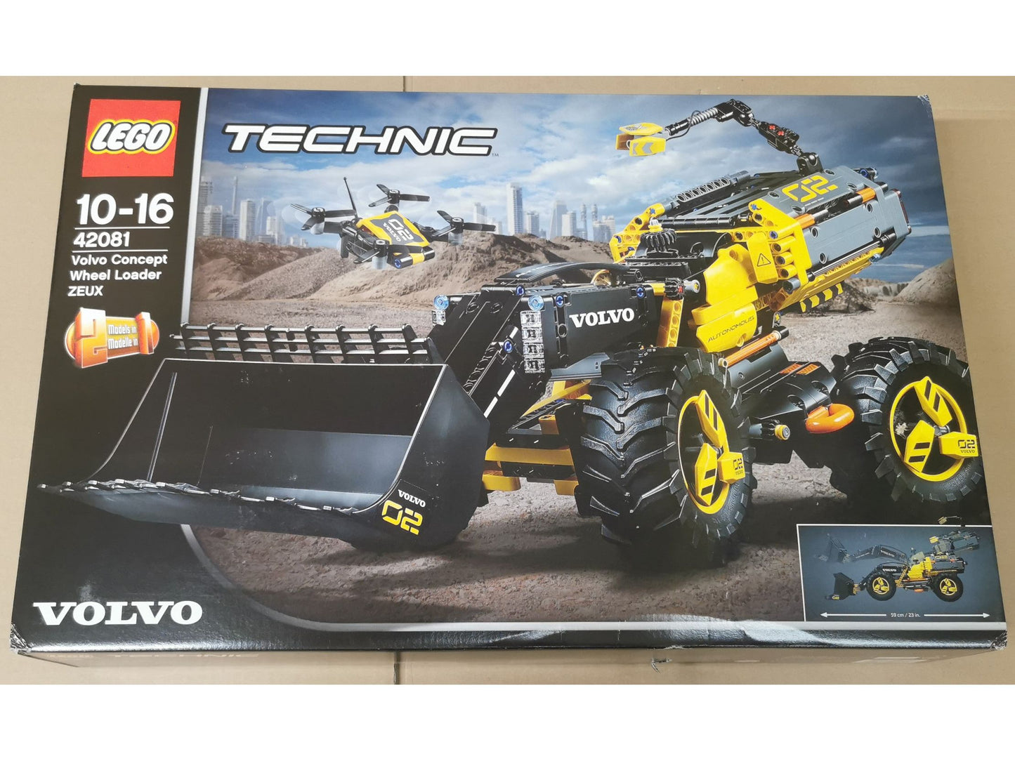 LEGO® Technic 42081 Volvo Konzept-Radlader ZEUX