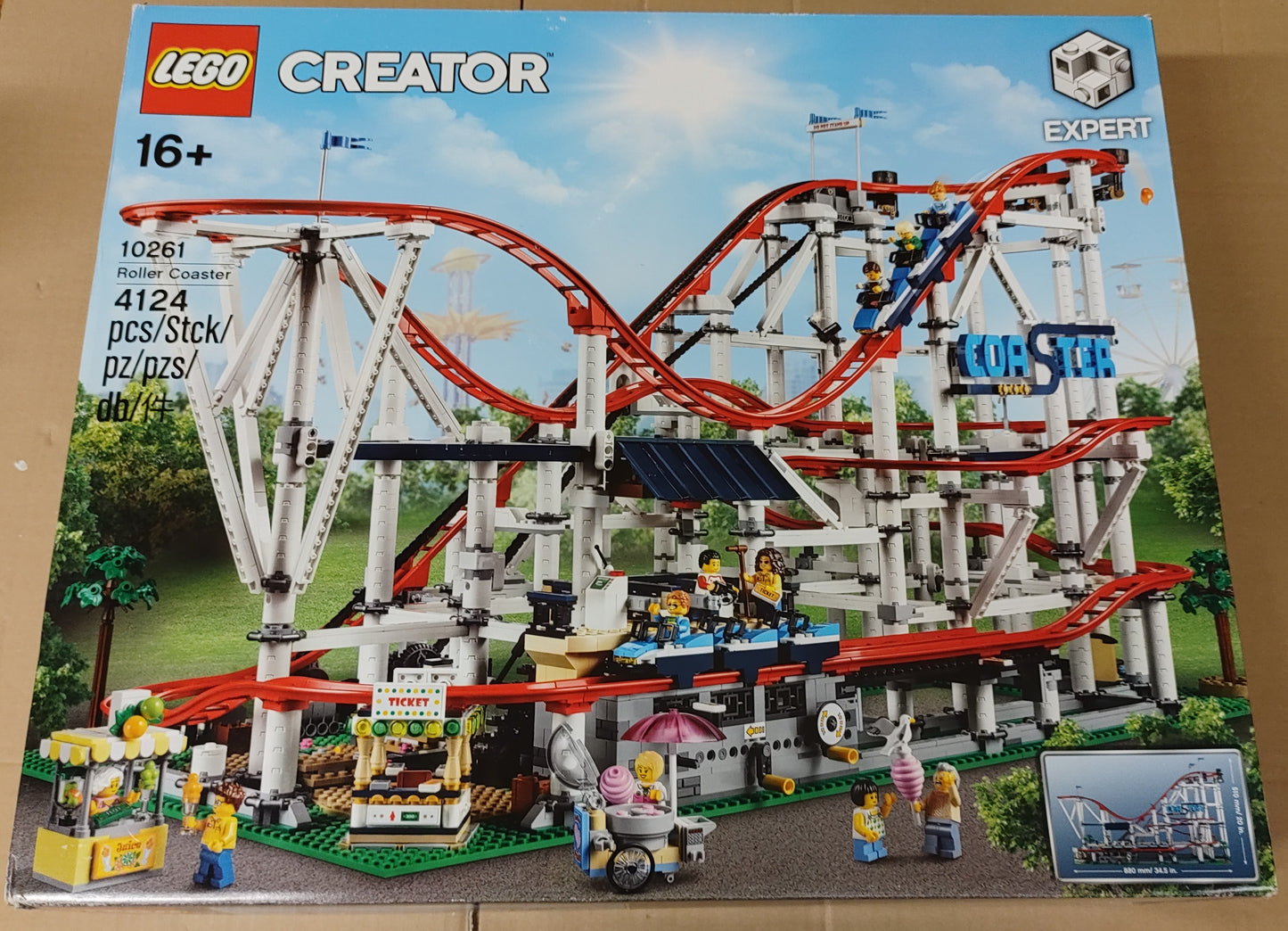 LEGO® Creator Expert 10261 Achterbahn - Leichte Lagerspuren!