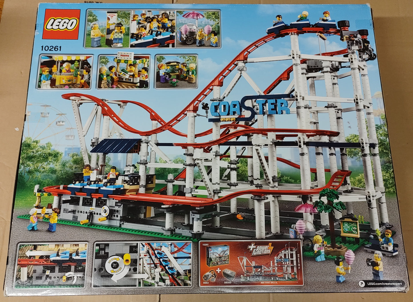 LEGO® Creator Expert 10261 Achterbahn - Leichte Lagerspuren!