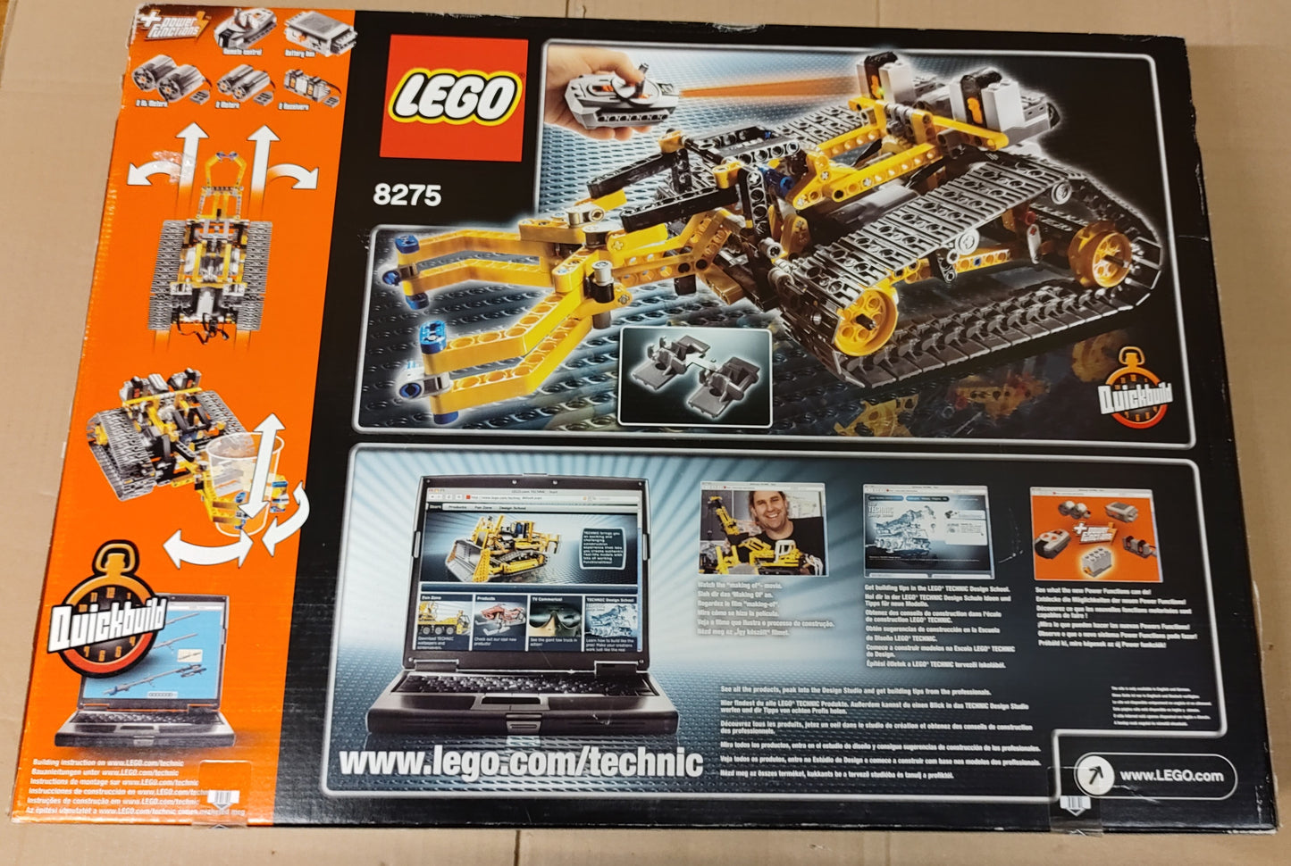 LEGO® Technic 8275 Motorisierter Bulldozer - Fabrikneu
