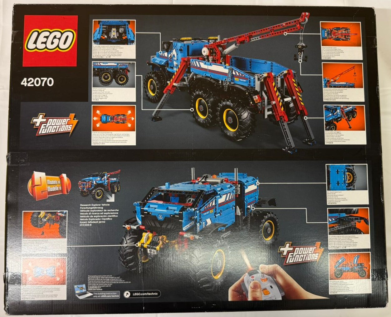 LEGO® Technic 42070 Allrad-Abschleppwagen!