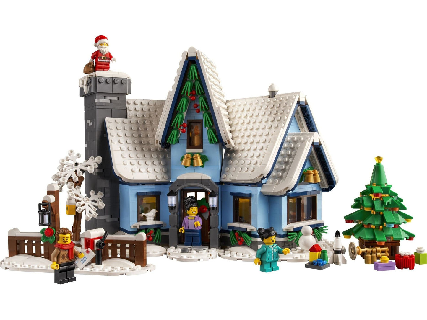 LEGO® Icons 10293 Besuch des Weihnachtsmanns