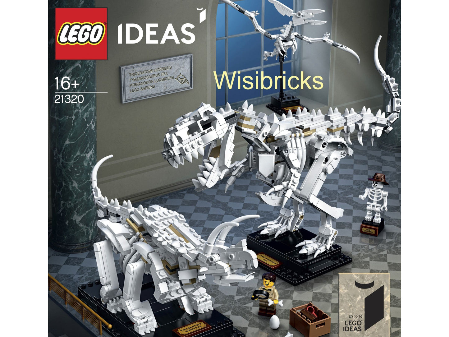 LEGO® Ideas 21320 Dinosaurier-Fossilien - Box