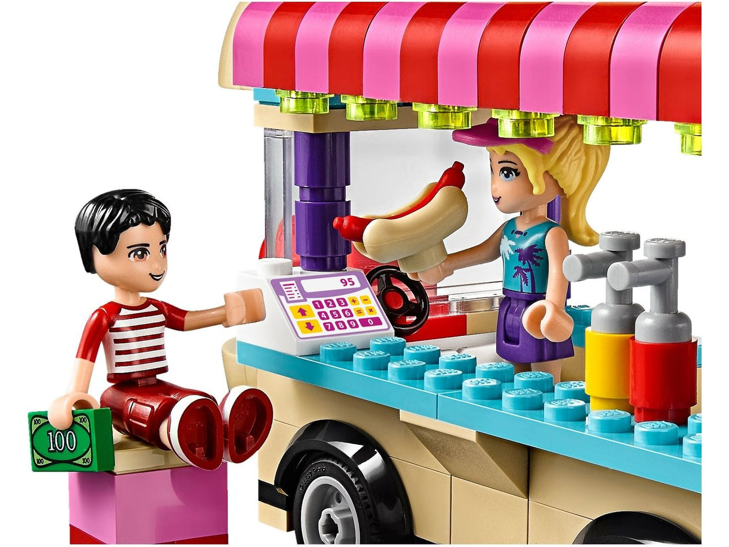 LEGO® Friends 41129 Freizeitpark Hot Dog Wagen