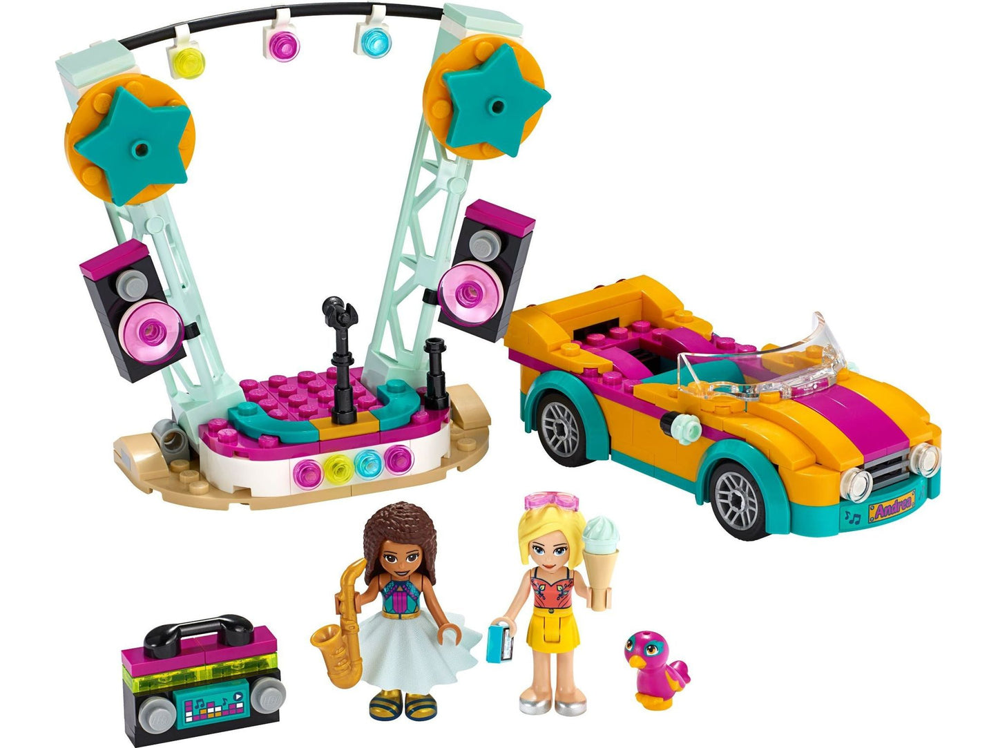 LEGO® Friends 41390 Andreas Bühne und Auto