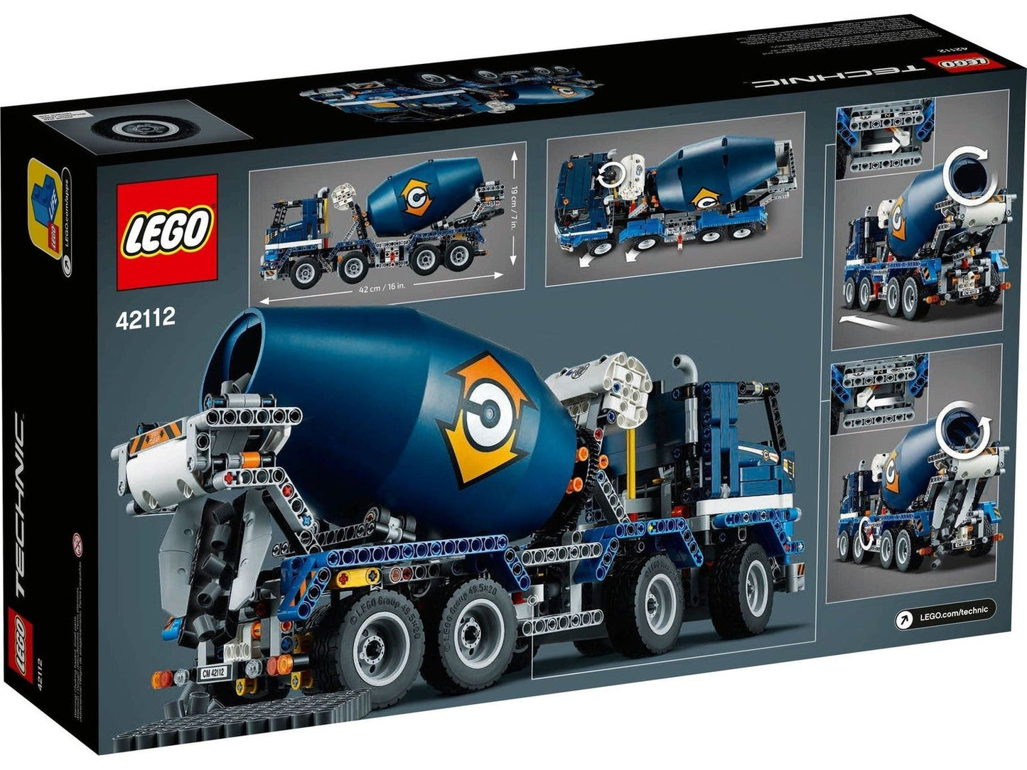 LEGO® Technic 42112 Betonmischer-LKW
