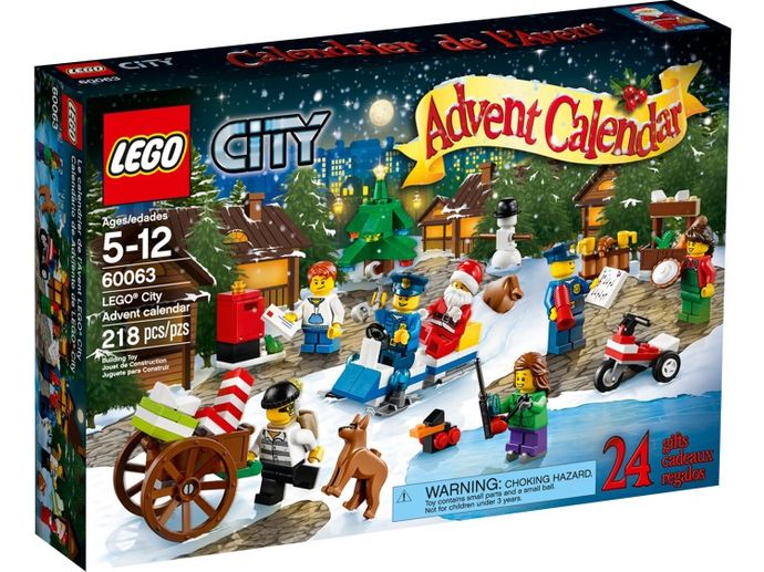 LEGO® City 60063 Adventskalender 2014 - Box