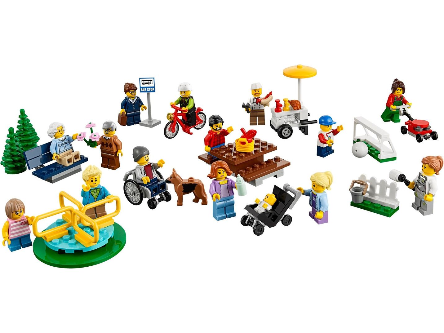 LEGO® City 60134 Stadtbewohner - Spaß im Park