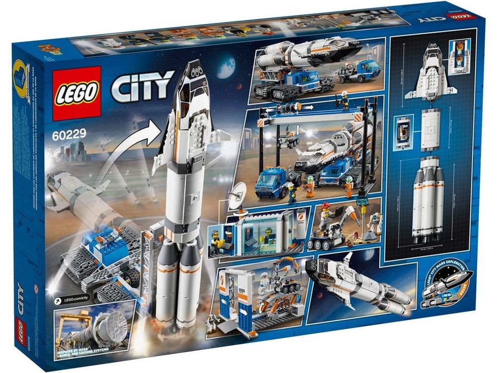 LEGO® City 60229 Raketenmontage und Transport