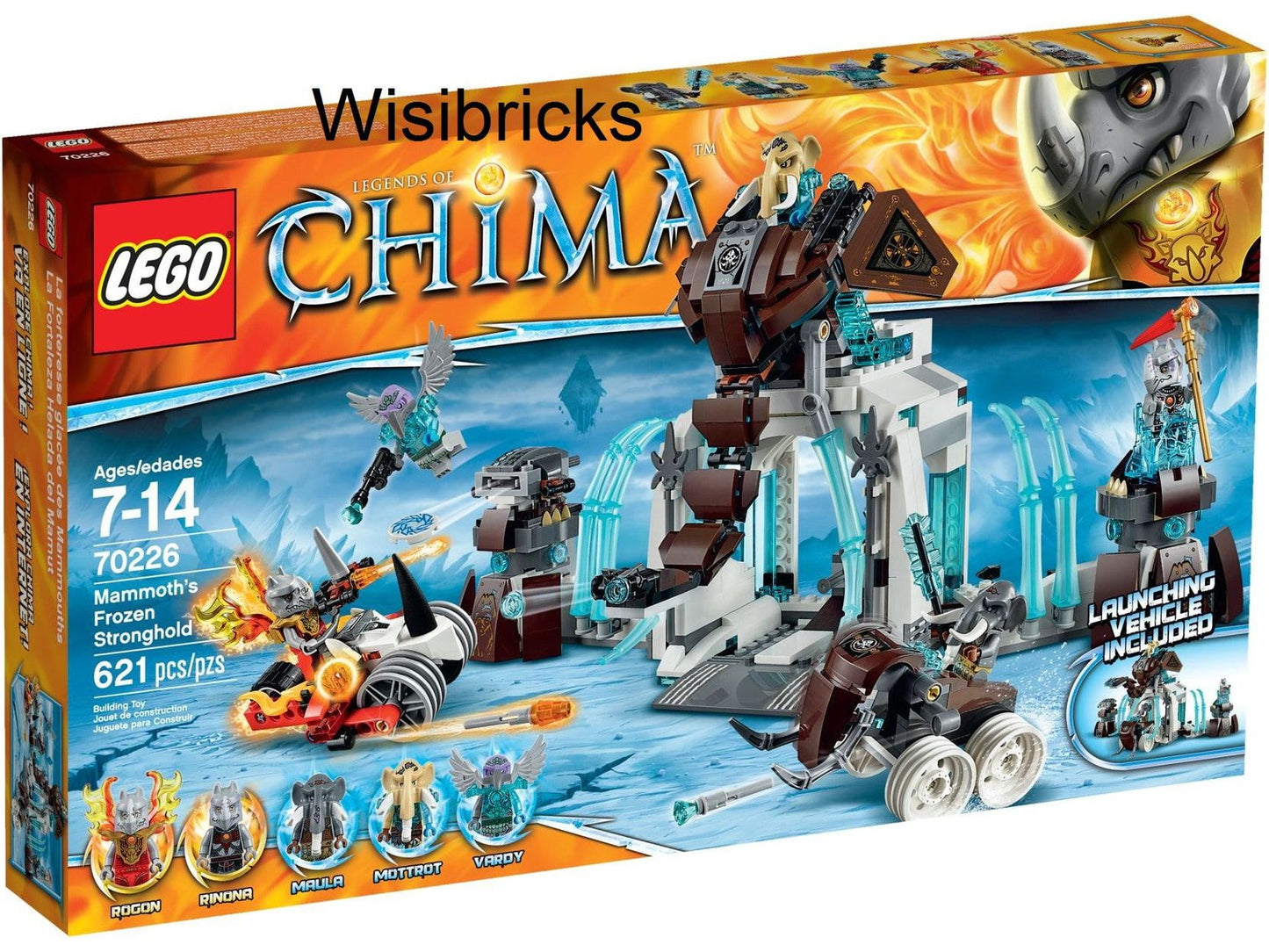 LEGO® NINJAGO® 70226 Die Eisfestung der Mammuts - Box
