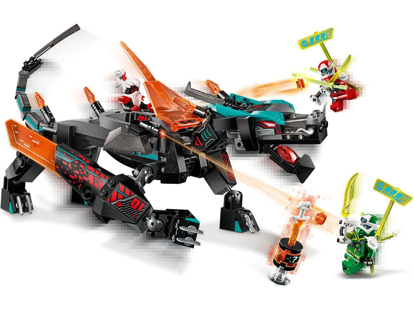 LEGO® NINJAGO® 71713 Schwarzer Tempeldrache