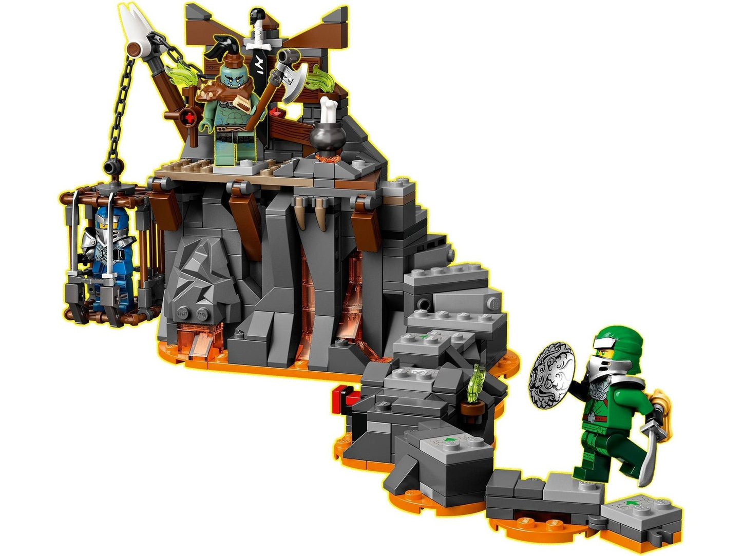 LEGO® NINJAGO® 71717 Reise zu den Totenkopfverliesen