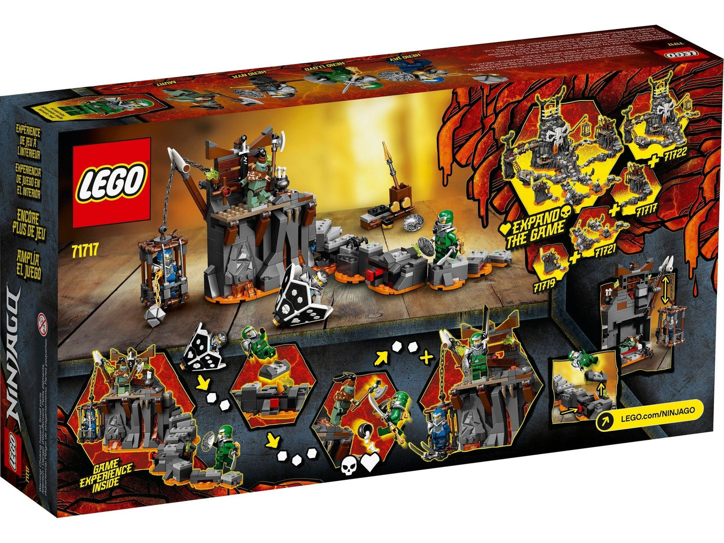 LEGO® NINJAGO® 71717 Reise zu den Totenkopfverliesen