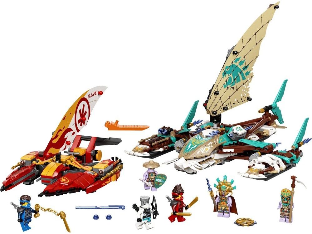 LEGO® NINJAGO® 71748 Duell der Katamarane