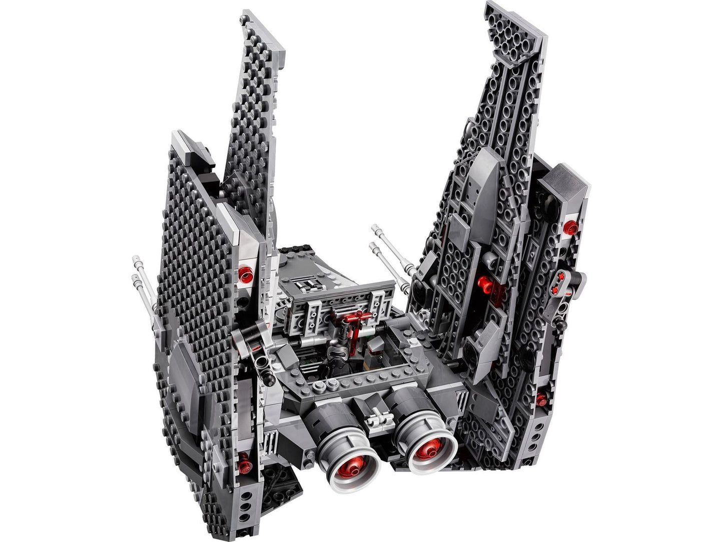 Kylo Ren's Command Shuttle 75104 - NEU+OVP!, mit Lagerspuren.(zum aufbauen gedacht)