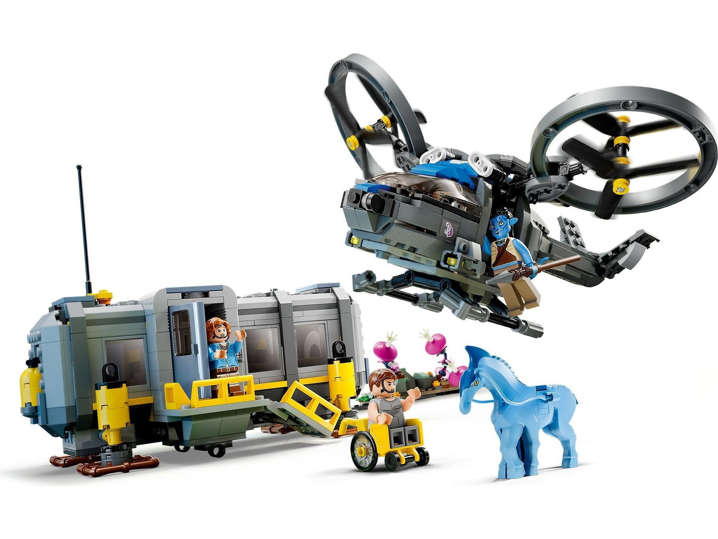 LEGO® Avatar 75573 Schwebende Berge: Site 26 und RDA Samson