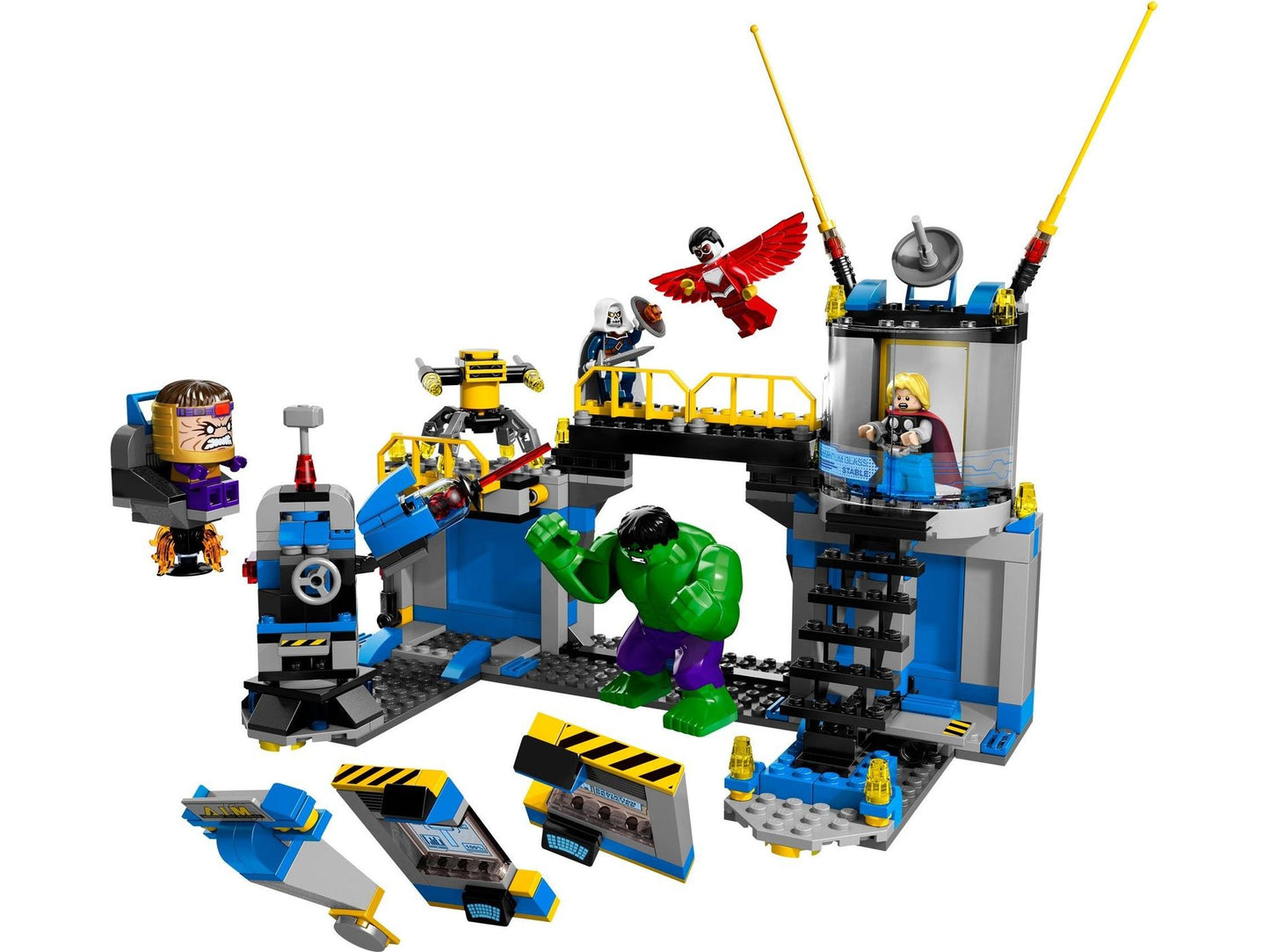 LEGO® Marvel 76018 Hulks Labor-Zerstörung