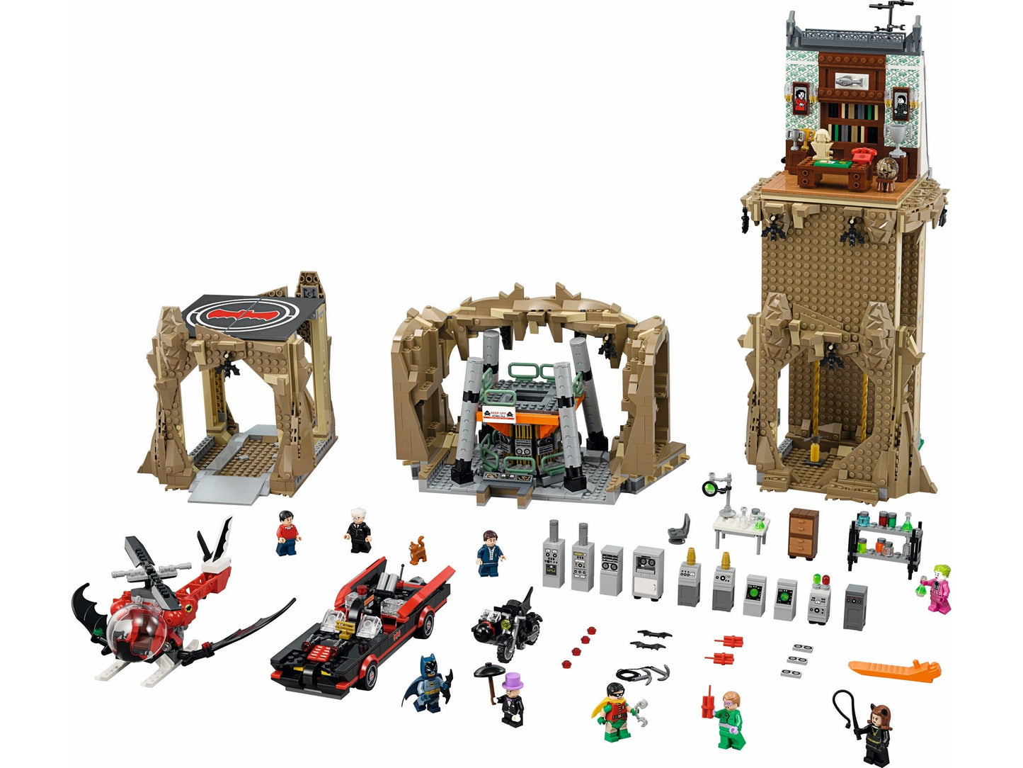 LEGO® DC Comics Super Heroes 76052 Batman™ Classic TV Series – Batcave