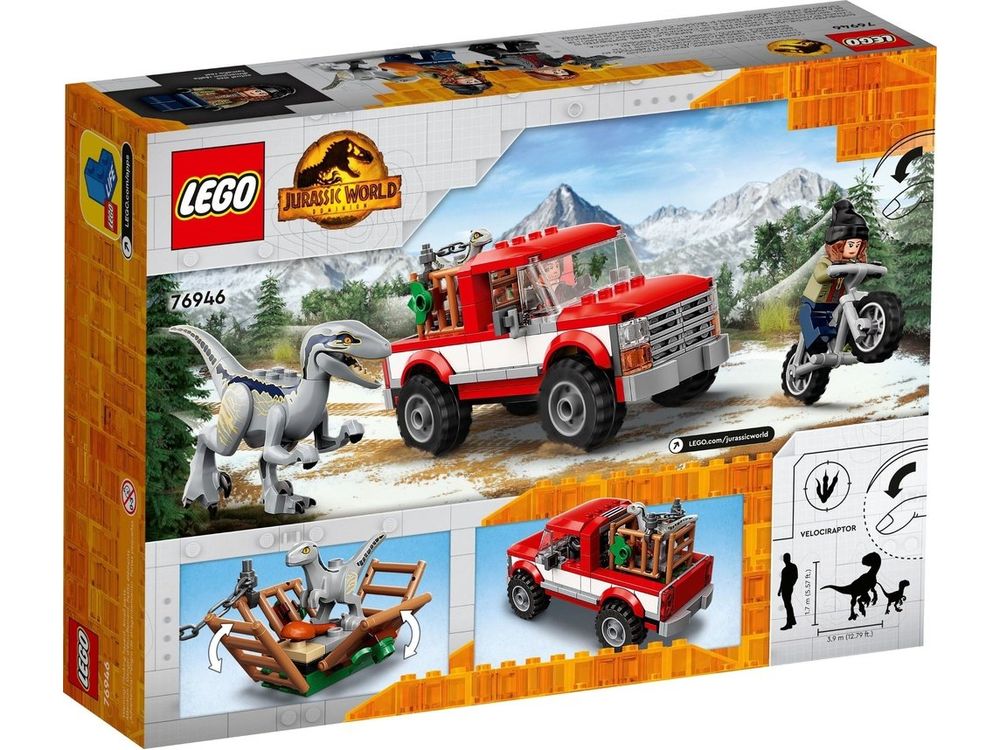 LEGO® Jurassic World™ 76946 Blue & Beta in der Velociraptor-Falle