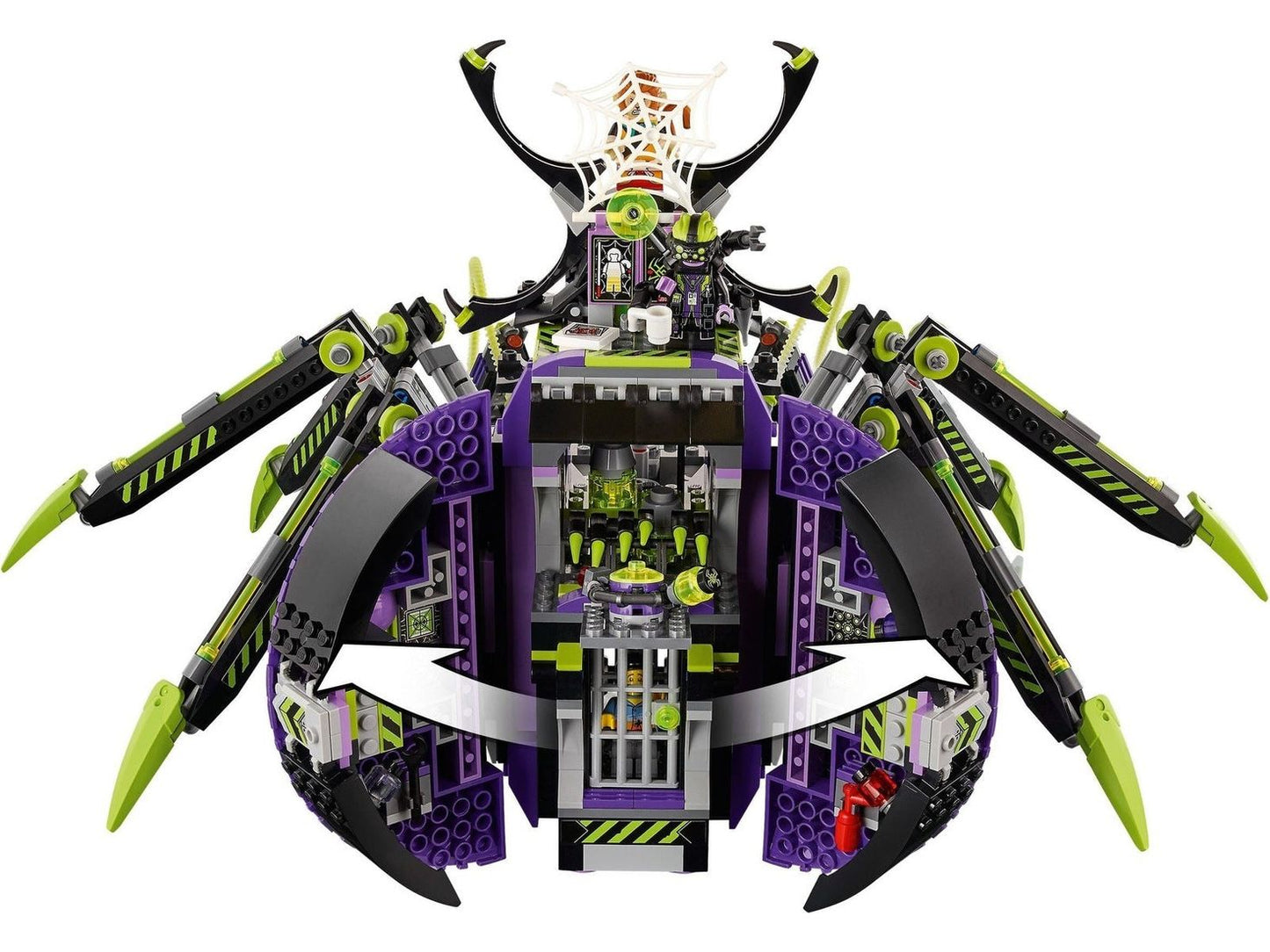 LEGO® Monkie Kid™ 80022 Hauptquartier der Spider Queen