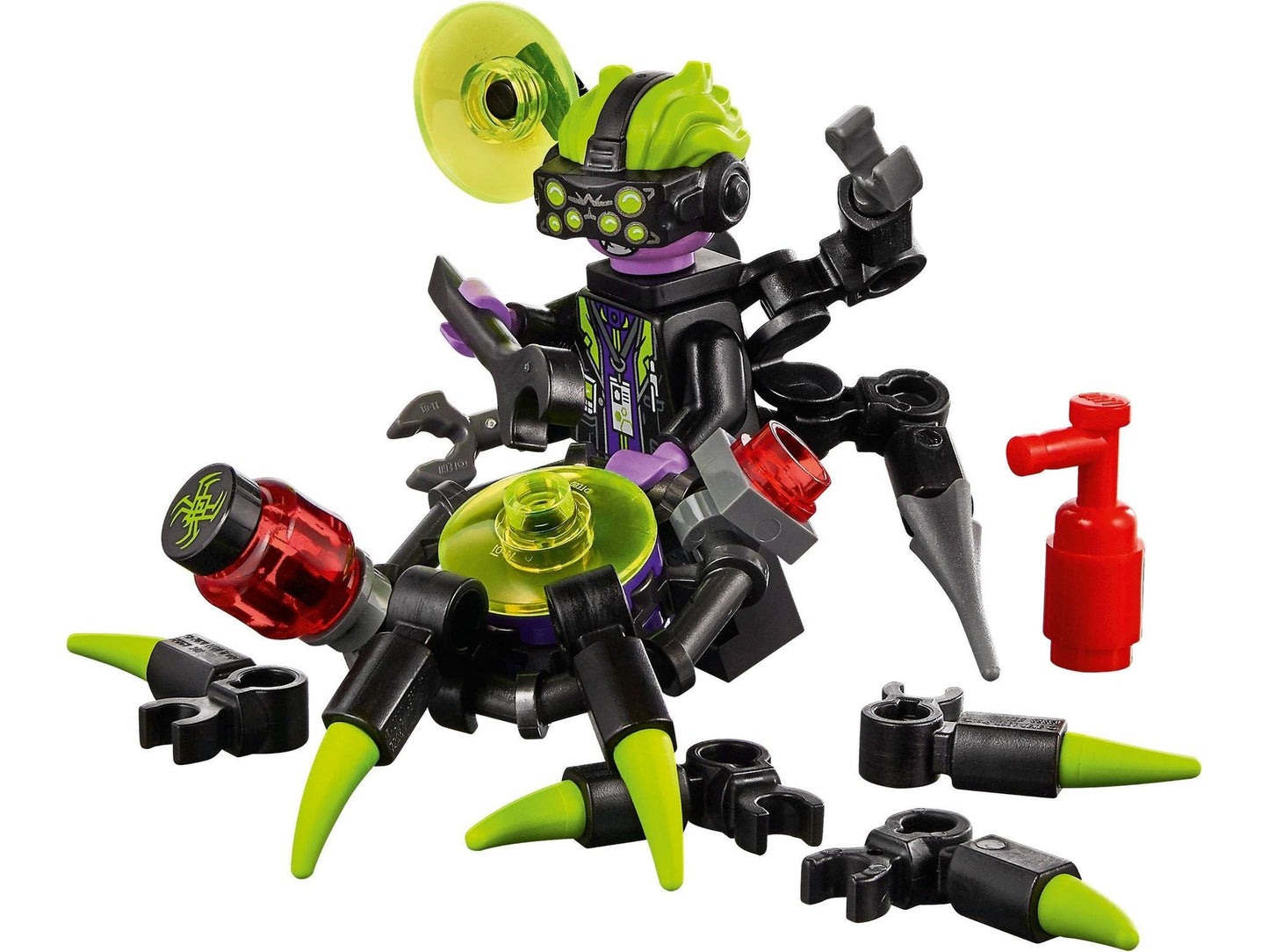 LEGO® Monkie Kid™ 80022 Hauptquartier der Spider Queen