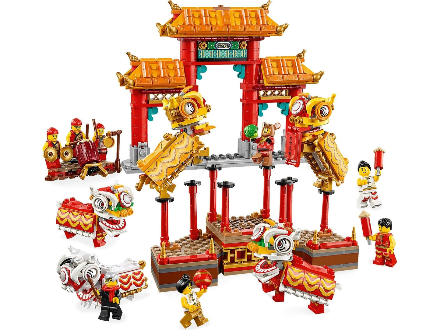 LEGO® 80104 Chinesisches Neujahrsfest „Löwentanz“