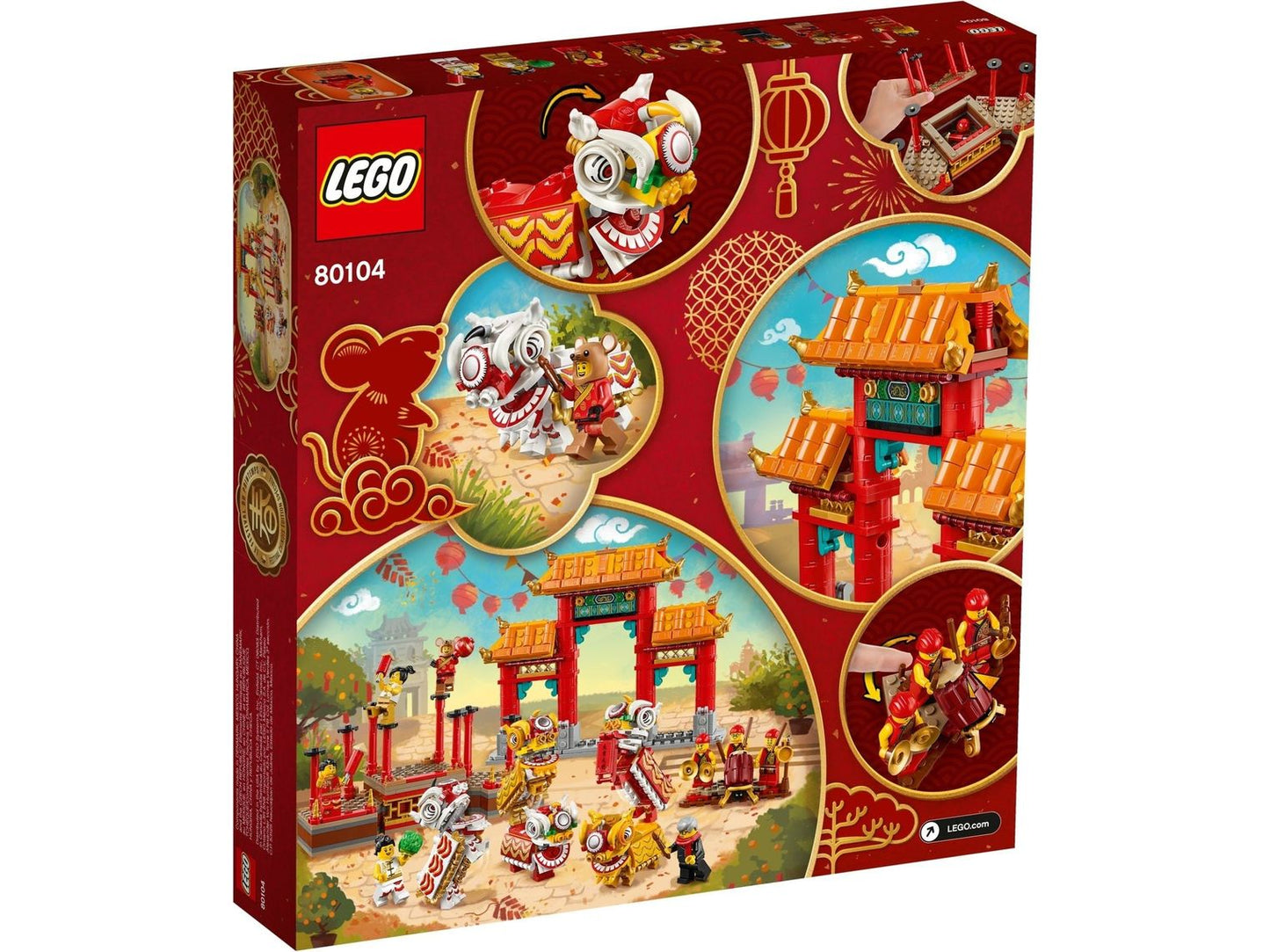 LEGO® 80104 Chinesisches Neujahrsfest „Löwentanz“