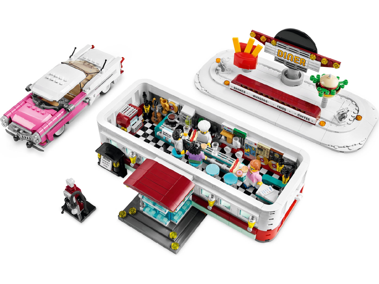 LEGO® BrickLink Designer Program 910011 1950’s Diner