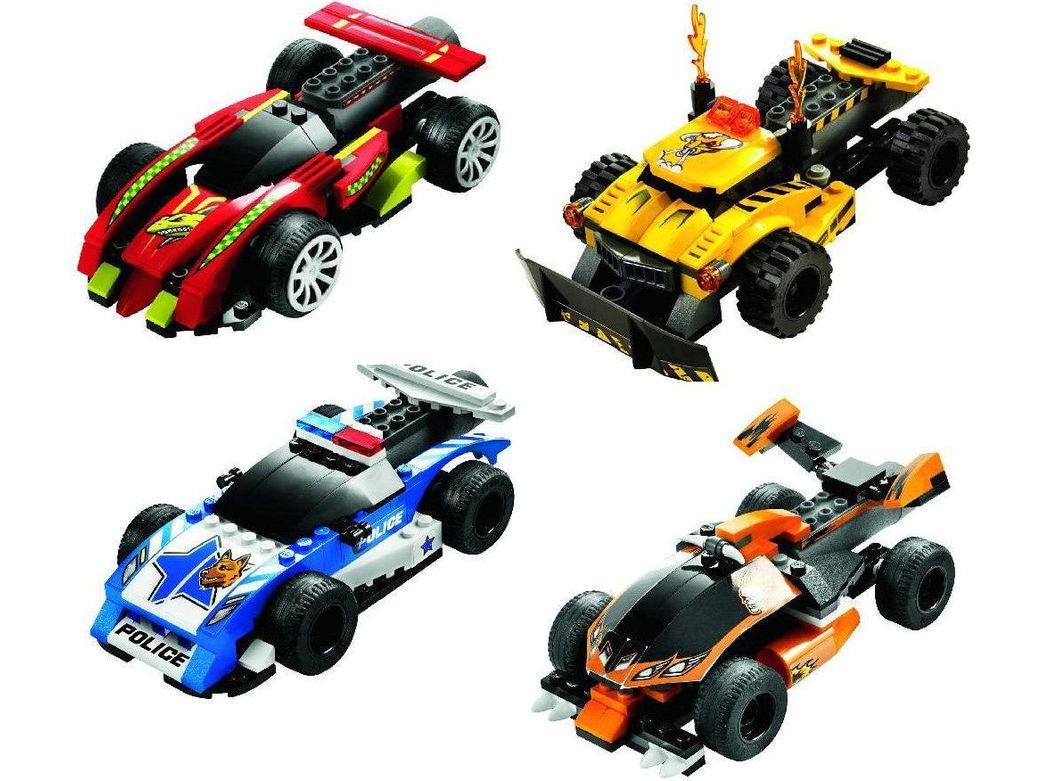 Rennwagen-Paket der Superklasse: 7967-7968-7970-7971 - NEU !
