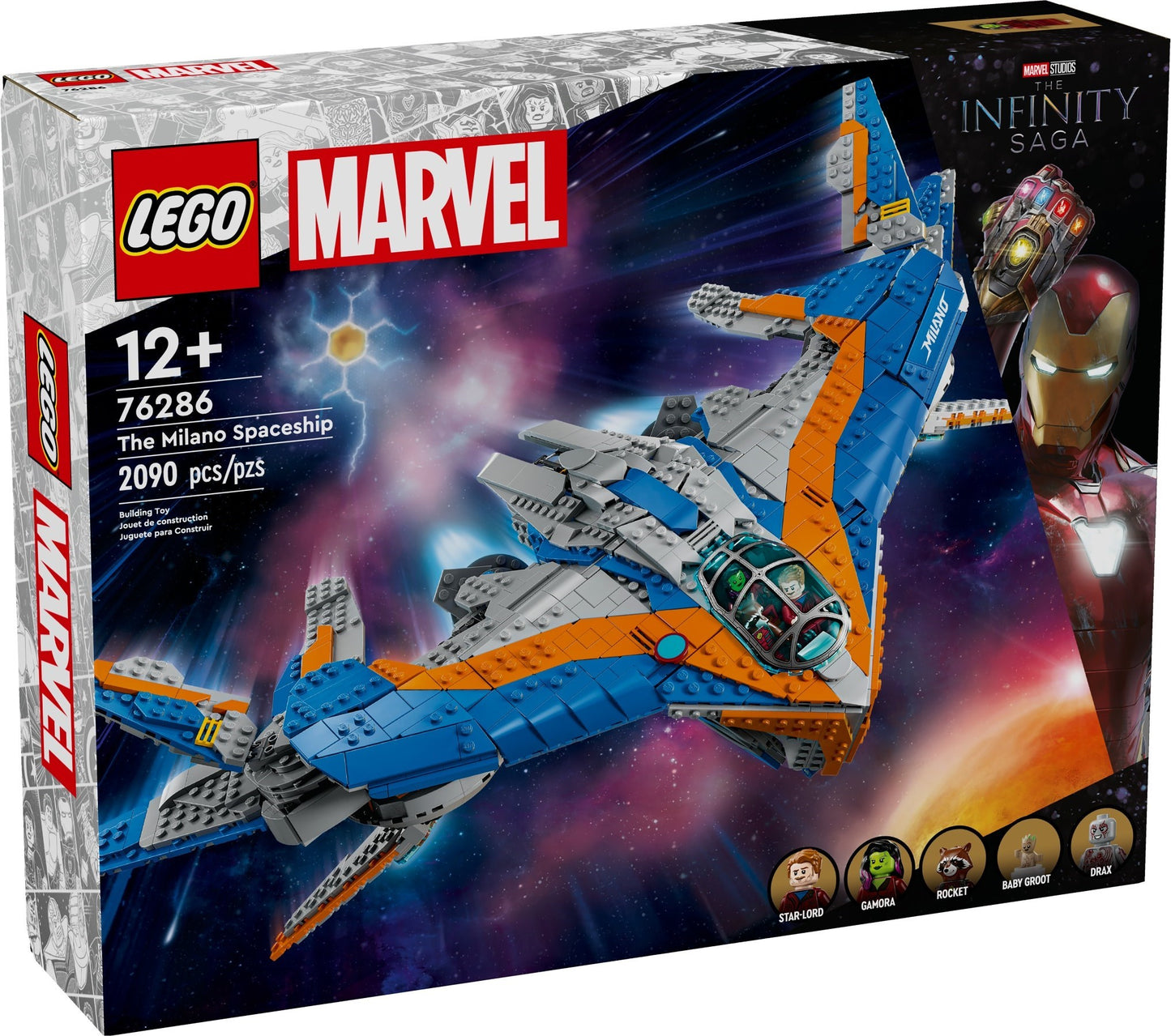 LEGO® Marvel 76286 The Milano Spaceship - Box