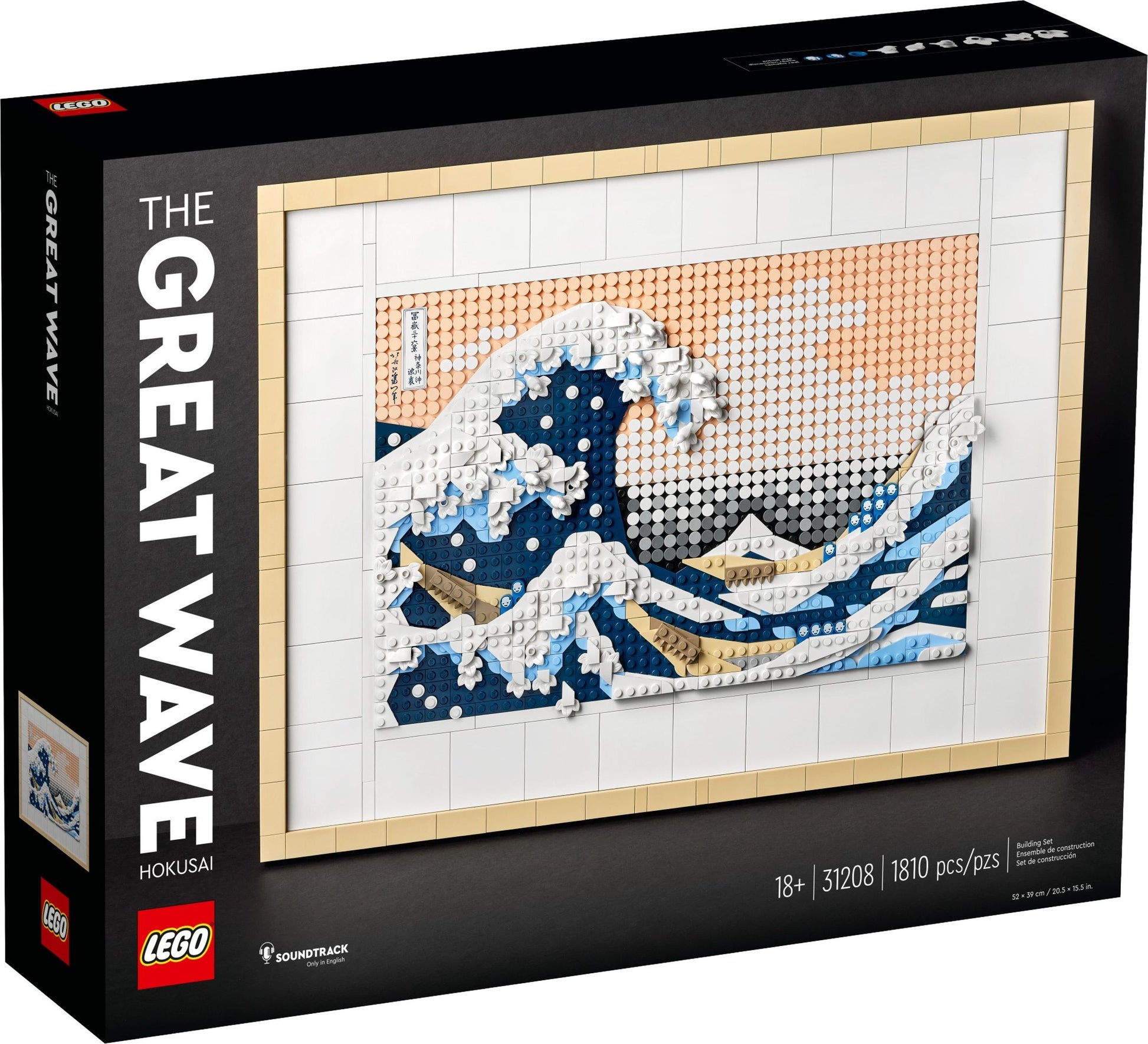 LEGO® Art 31208 Hokusai – Die große Welle - Box