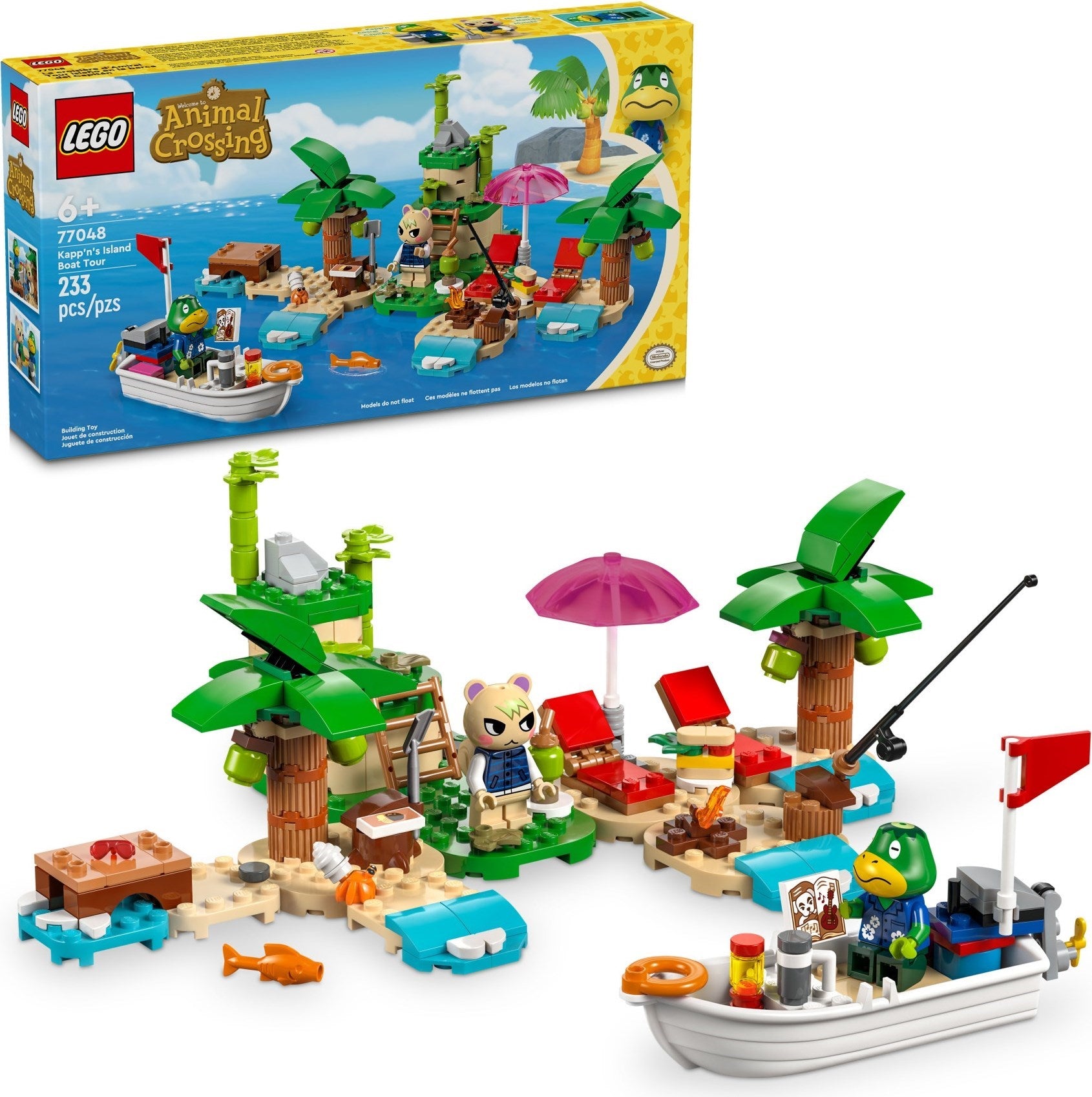 LEGO® Animal Crossing™ 77048 – Kapp’n’s Island Boat Tour