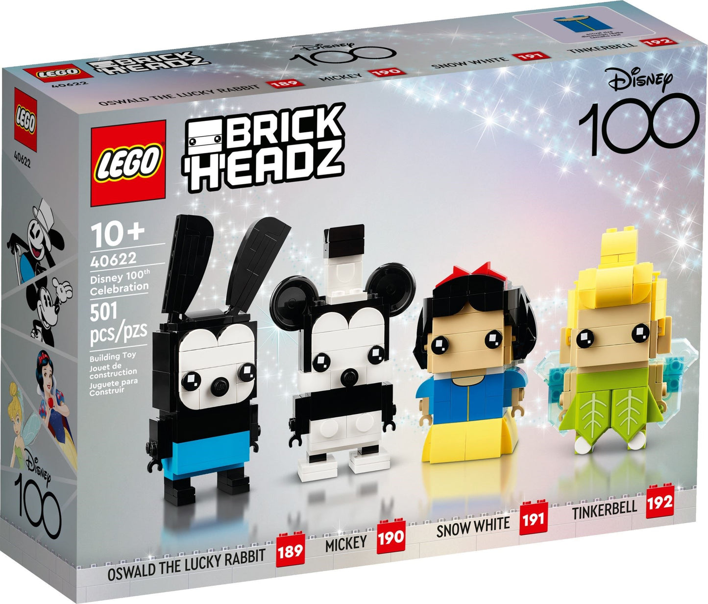 LEGO® BrickHeadz™ 40622 Disney 100 Jahre Feier - Box