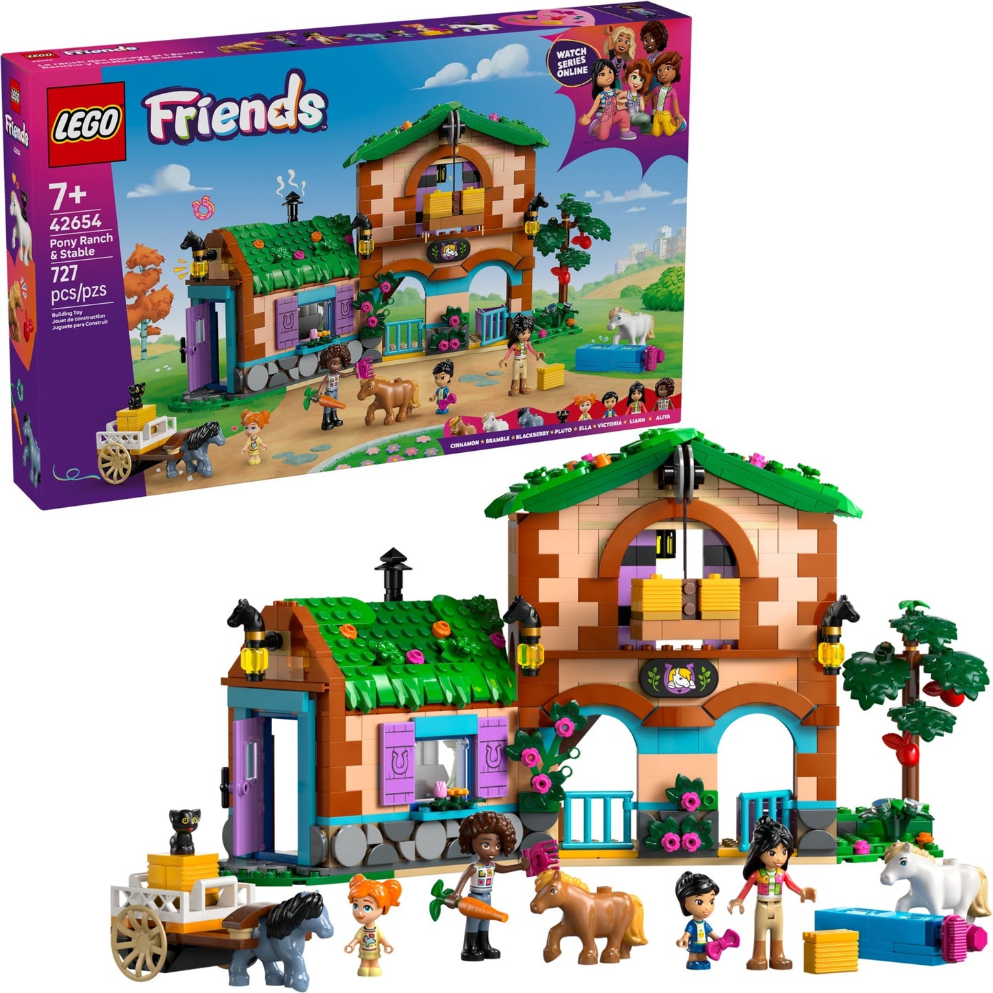 LEGO® Friends 42654 – Pony Ranch & Stable