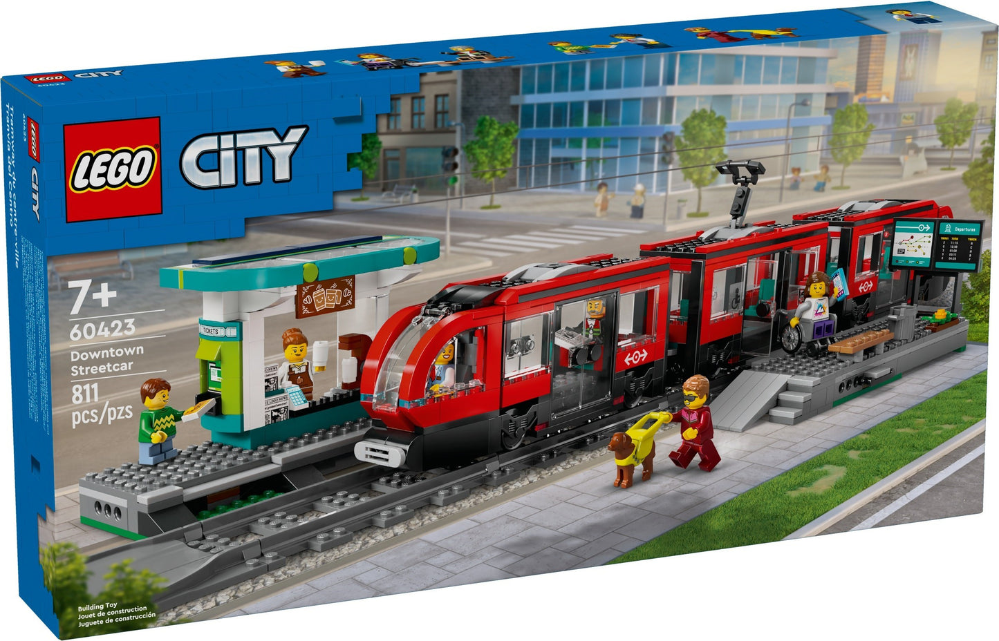 LEGO® City 60324 Straßenbahn und Stadtbahnhof - Box