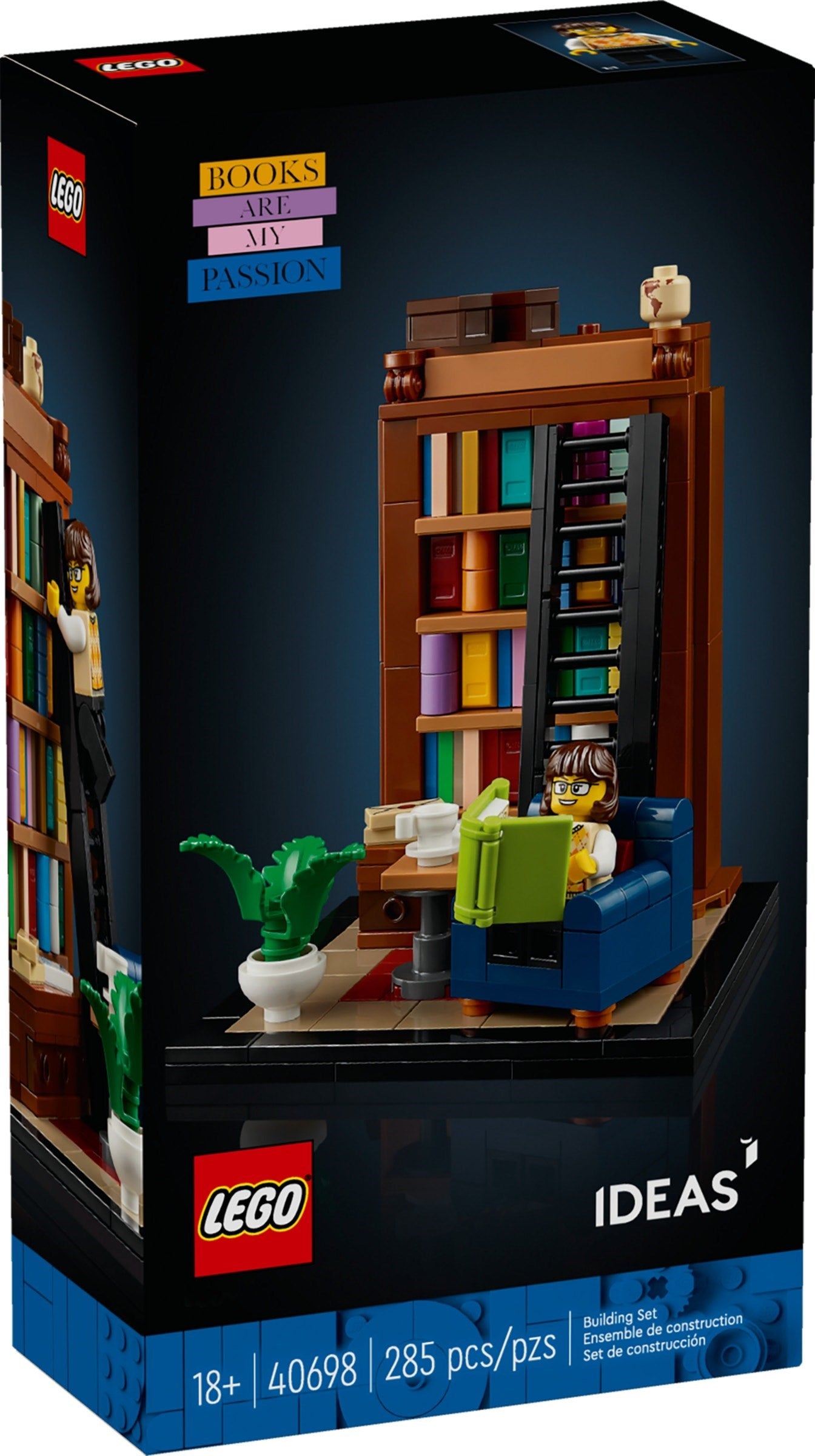 LEGO® Ideas 40698 Bücher sind meine Leidenschaft - Box