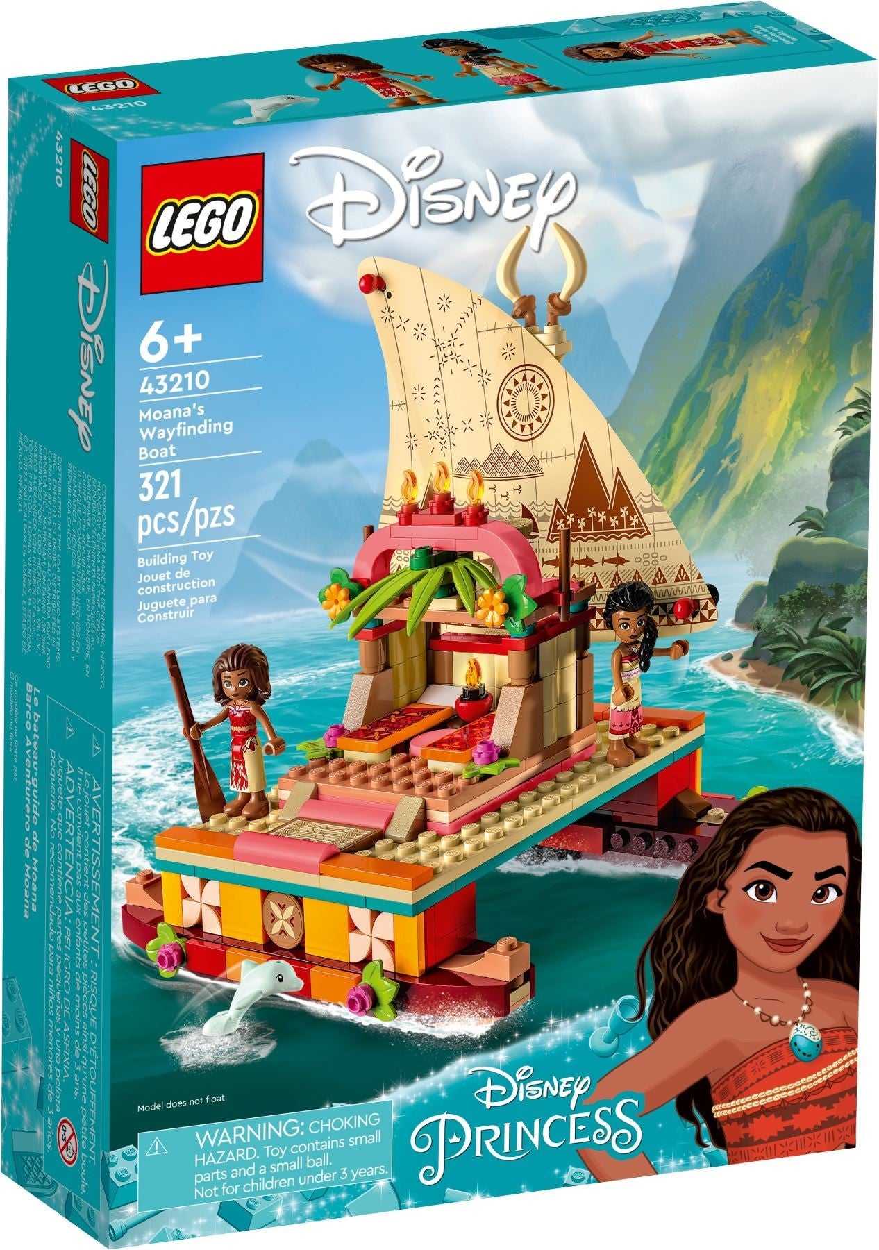 LEGO® Disney 43210 Vaianas Katamaran