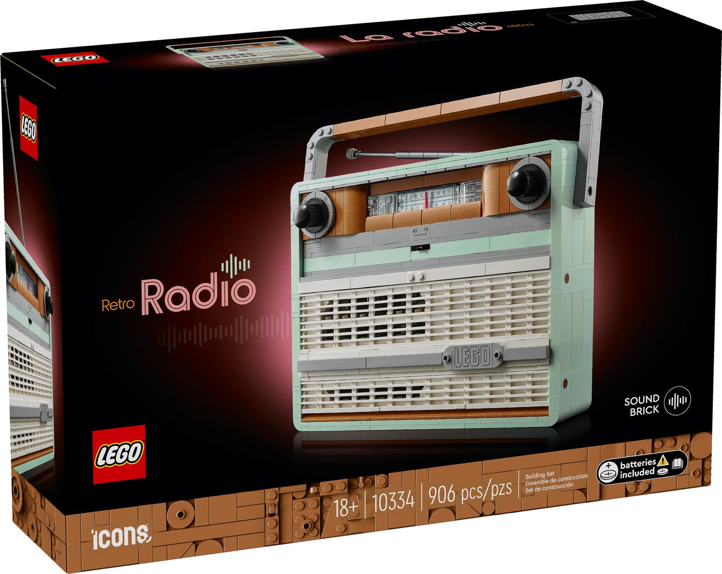 LEGO® Icons 10334 Retro-Radio